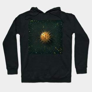 Abstract Dark Sphere Hoodie